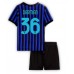 Maillot de foot Inter Milan Matteo Darmian #36 Domicile vêtements enfant 2025-26 Manches Courtes (+ pantalon court)